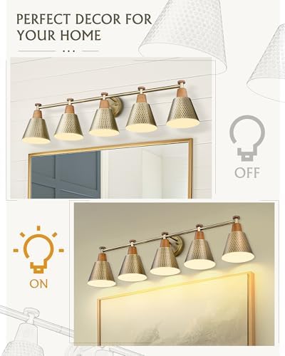 FEMILA Bathroom Light Fixtures, Modern Bathroom Vanity Light - Image 6