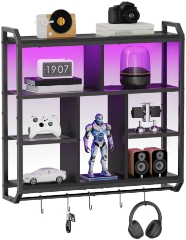 HOOBRO Gaming Floating Shelves by HOOBRO