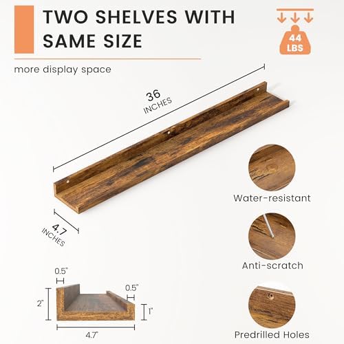Picture Ledge Shelf, Floating Shelves - Image 3