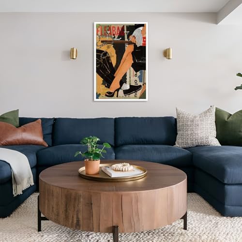 Retro I Love You It Will Pass Canvas Wall Art White Cheers Cocktail Wall Decor - Image 6