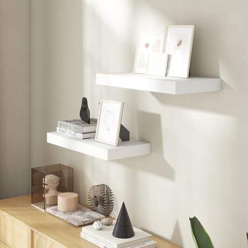 20 Inch Floating shelves for Wall, 8 Inch Deep, Invisible Brackets - Image 2