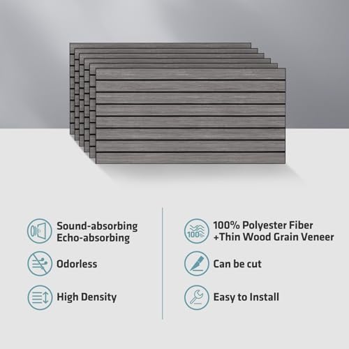 6 Pack 47.2"x23.6" Acoustic Panels, Sound Absorbing Panels - Image 5