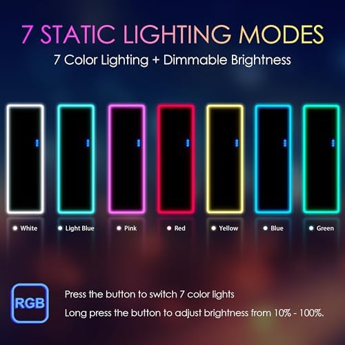 LVSOMT RGB Led Mirror Full Length - Image 4