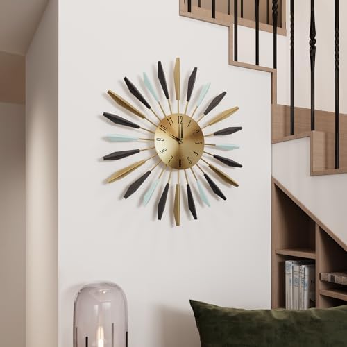 Cuspin Mid Century Modern Wall Clock 22 Inch by Cuspin