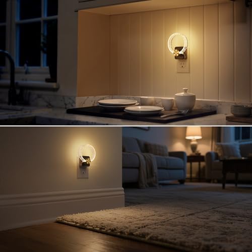 DORESshop LED Night Light, Decorative Night Light Plug Into Wall - Image 6