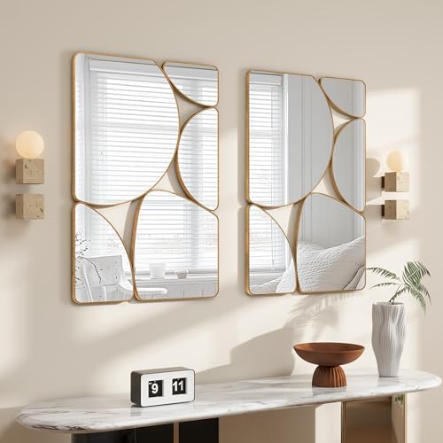 SHYFOY Antique Gold Mirror - Image 3
