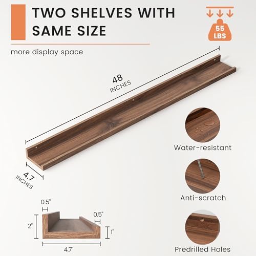 Picture Ledge Shelf, Floating Shelves - Image 3