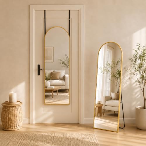 56"x14" Arched Full Length Mirror by CoomilyBrandStory