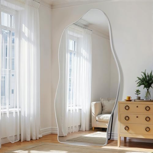 Antok Irregular Full Length Mirror, Standing Hanging Leaning Irregular Mirrors by AntokMirror