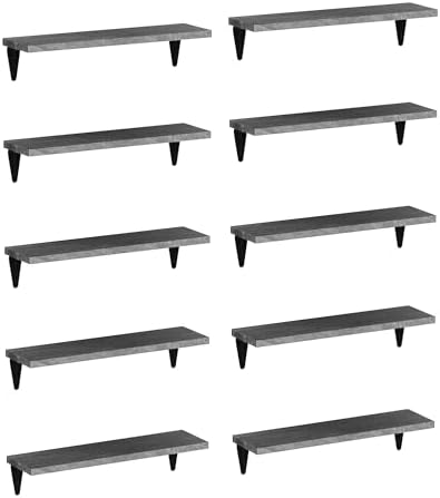 Wallniture Arras Wood Floating Shelves by Wallniture