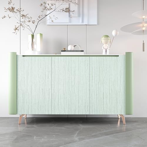 VEELIKE Light Green Grasscloth Wallpaper Peel and Stick Textured Grass Cloth - Image 7