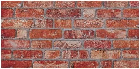 K&B Panels 3D Wall Panels, Rustic Brick Effect Styrofoam Wall Panelling Kit by Unknown