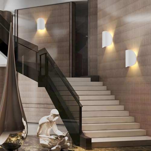 Aipsun LED Wall Sconce Indoor Modern Wall Lights 2 Packs Hardwired Up and Down - Image 5