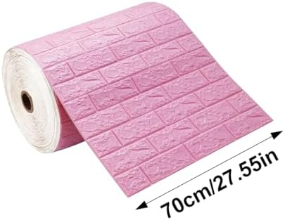 Waterproof Wall Panels 27.5" x 39.3" Faux Brick Wallpaper Peel and Stick Art - Image 2