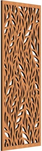 Ortonville Decorative Pierced Fretwork Wood Wall Panels, 9 3/8"W x 24 3/8"H x by EkenaMillwork