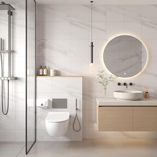 VallisCo Peel and Stick Backsplash Tiles 20 Sheets 12''x12'' PVC Self Adhesive - Image 7