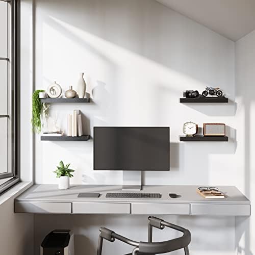 BAMEOS Floating Shelves, Hanging Wall Shelves Decoration - Image 5