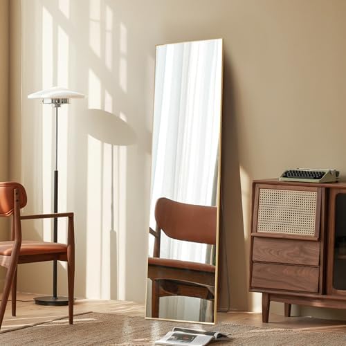 NEWBULIG 59"x16" Full Length Mirror, Full Body Floor Mirror - Image 6