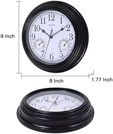 Wall Clock, Sweep Silent Movement Accurate Clocks - Image 2
