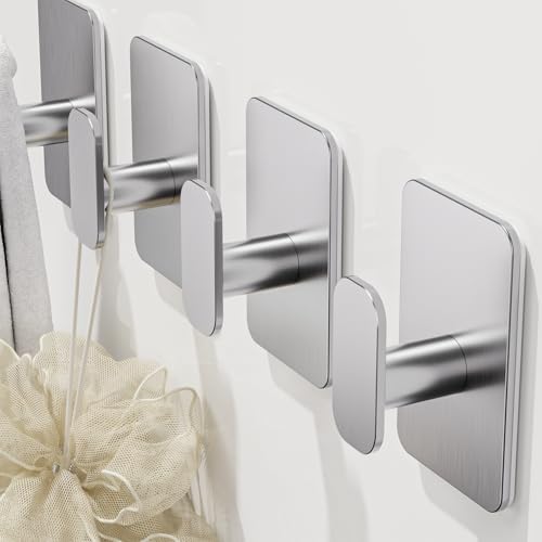 6 Pack Large Heavy Duty Wall Hooks - 26lb Max - Image 4