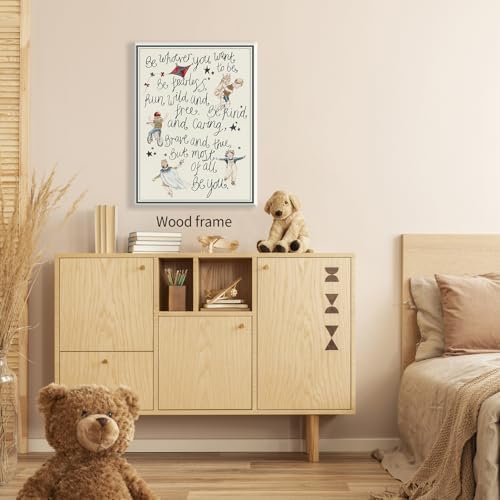 Watercolor Kids Poetry Wall Art Toddler Quotes Positive Affirmations Poster - Image 3