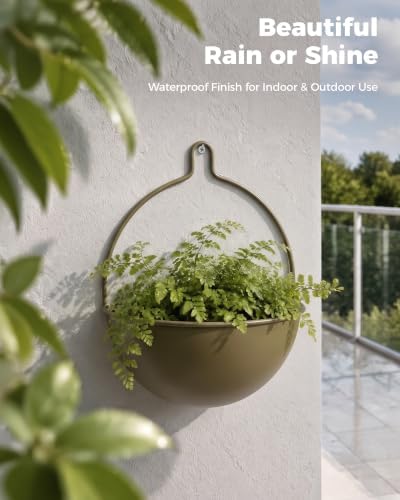 Bamworld 10.4 Inch Wall Planters - Image 4