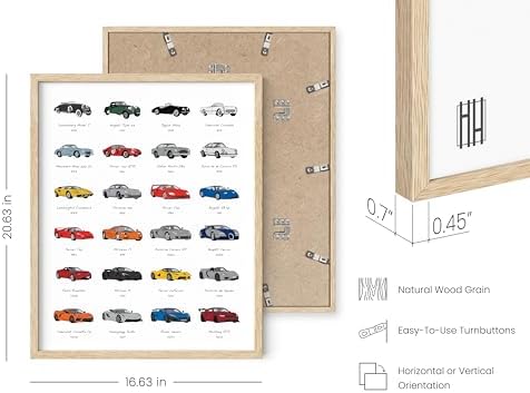 HAUS AND HUES Race Car Poster - Image 3