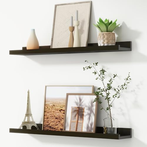 Picture Ledge Shelf, Floating Shelves by FLYJOE