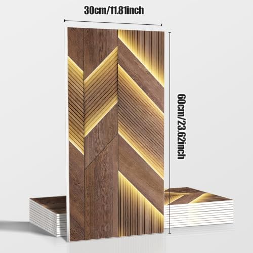 Chejiaye Faux 3D Wall Panel Peel and Stick, Thick PE Foam Self-Adhesive - Image 4