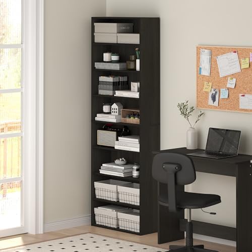 Furinno Basic Book Shelf, 8-Tier Bookcase - Image 2