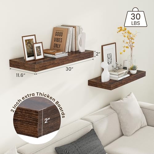 FLYJOE 30 Inch Floating Shelves - Image 4