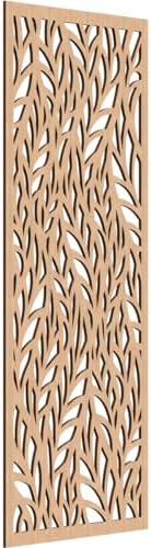 Ortonville Decorative Pierced Fretwork Wood Wall Panels, 27 3/8"W x 69 3/8"H x by EkenaMillwork