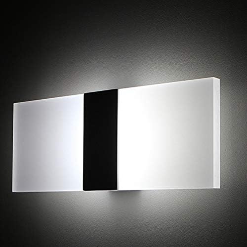Mobestech LED Wall Light Modern Acrylic Wall Sconce Rectangle Wall Lamp - Image 3