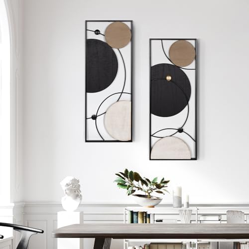 Oakrain 2 PCS Metal Wall Art - Image 3