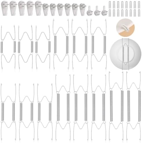 14 pcs Plate Hangers for The Wall, 4/6/8/10/12 Inch Invisible Decorative Wall by tetutor