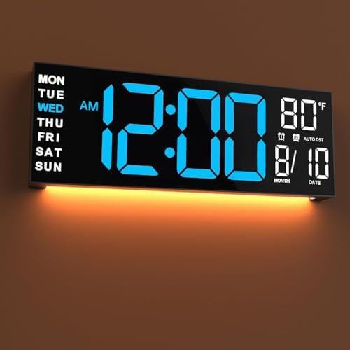 JALL 16" Large Digital Wall Clock by JALL