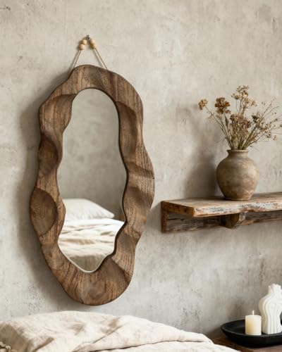 Asymmetrical Mirror Wall Decor Living Room - Image 2