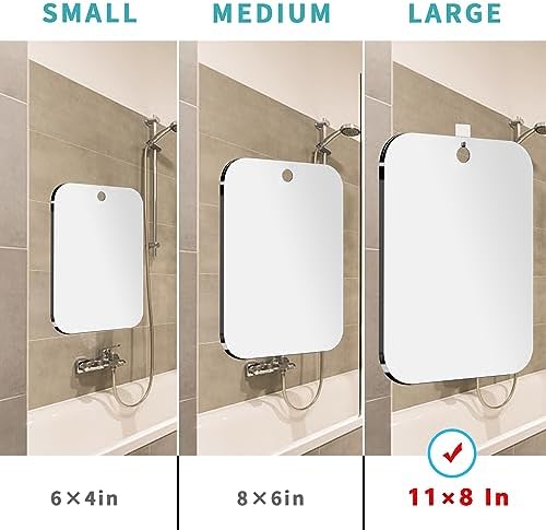 Shatterproof Shower Mirror Fogless - Image 3