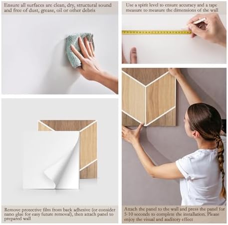ArtVivid 12 Pack Acoustic Panels, Sound Proof Panels - Image 5