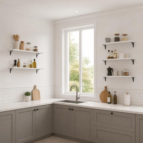 Floating Shelves for Wall Set of 5 - Image 6