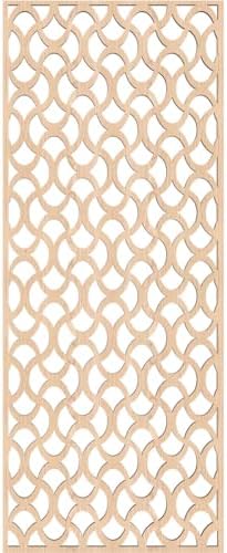 Resort Decorative Pierced Fretwork Wood Wall Panels, 13 3/8"W x 34 3/8"H x 3/8"T - Image 4