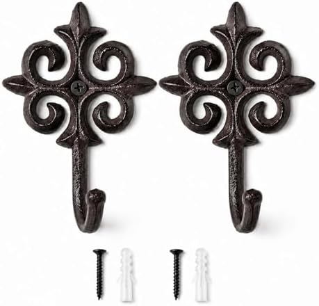 iobiotio Vintage Cast Iron Wall Hook by iobiotio