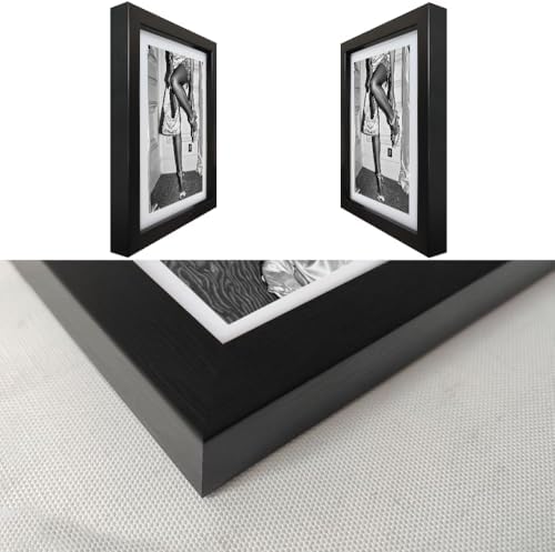 Framed Black and White High Heels Fashion Wall Art Trendy Poster Black Girl - Image 3