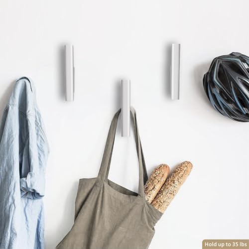 Wood Wall Hooks 4 Pack Coat Hooks Wall Mount, Towel Hooks - Image 6