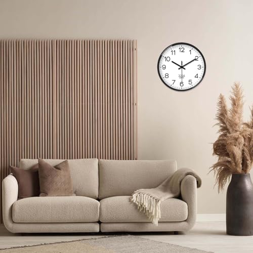 XNM 16 Inch Modern Wall Clocks Battery Operated - Image 2