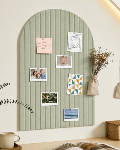 Large Arched Felt Bulletin Board, Sized 36" x 24" - Image 3