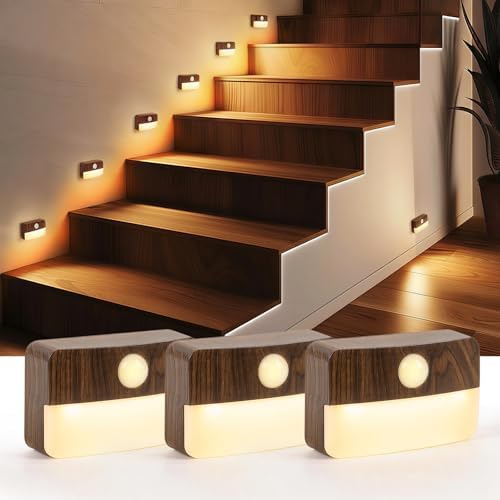 Guankai 3 Pack Motion Sensor Stair Light by Guankai