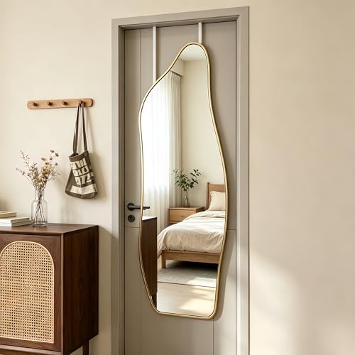 48"x16" Full Length Door Mirror, Dolphin Hanging Mirror - Image 6