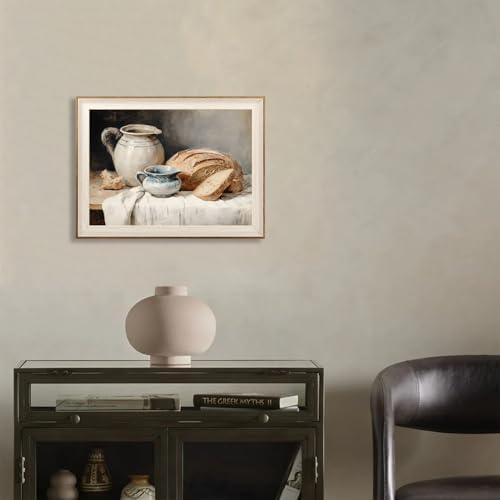 ASTRDECOR Framed Kitchen Wall Art, Modern Muted Still Life Painting Farmhouse - Image 6