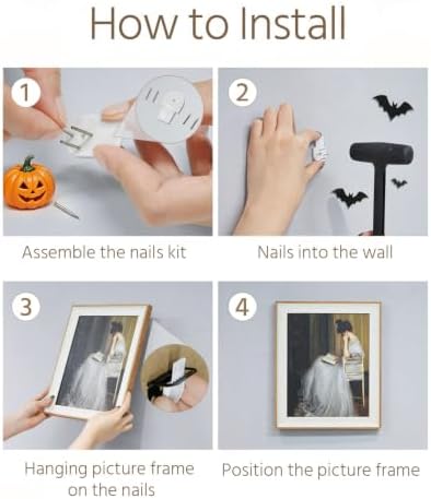 VIYYIEA Framed Halloween Pumpkin Wall Art, Funny Macthbox Print, 10×12 Inch - Image 5